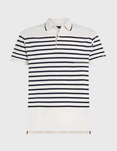 Polo Tommy Hilfiger Estampado - Placed Str.
