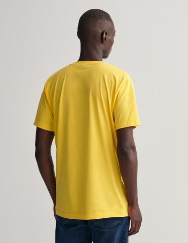 CAMISETA GANT RETRO CREST AMARILLO