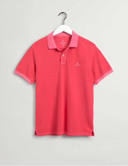 GANT D2 SUNFADED PIQUE SS RUGG ROSA