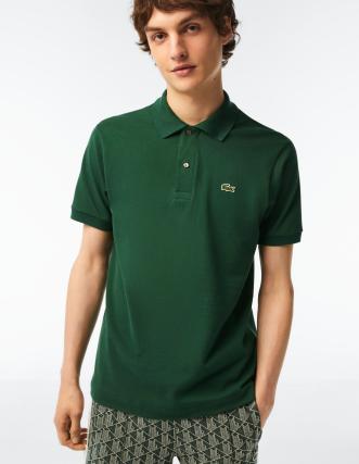Polo Lacoste L.12.12 Verde Botella - Básico 2