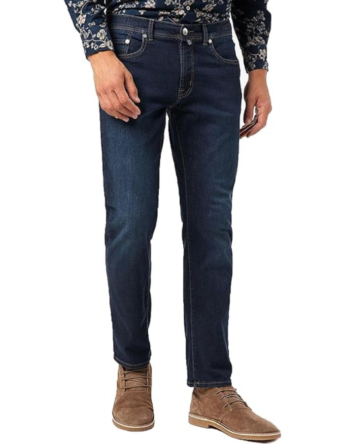 Vaqueros Pierre Cardin Futureflex Azul Hombre - Denim Elástico Cómodo