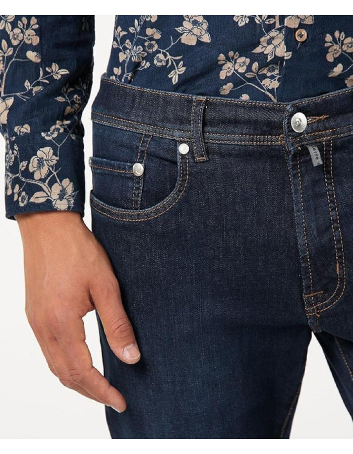 Vaqueros Pierre Cardin Futureflex Azul Hombre - Denim Elástico Cómodo