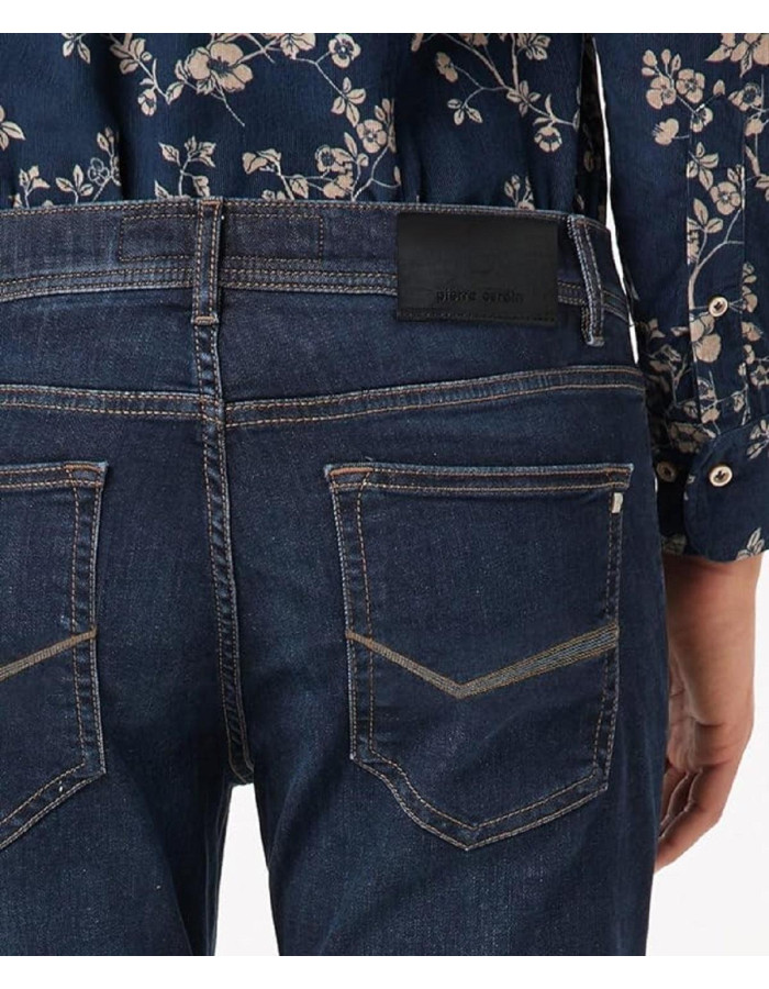 Vaqueros Pierre Cardin Futureflex Azul Hombre - Denim Elástico Cómodo