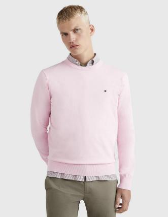 Comprar Jersey rosa Tommy Hilfiger online. Jersey rosa Tommy Hilfiger comprar online.
