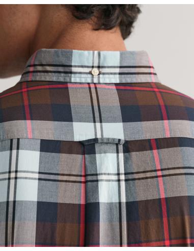 Camisa Gant de cuadros grandes. Comprar camisas Gant con cuadros de hombre.