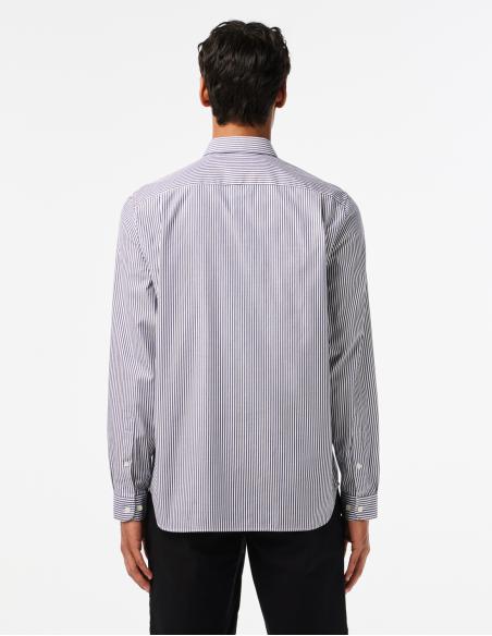 Camisa Lacoste Regular Fit de Rayas | Frescura y Elegancia