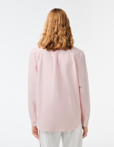 Camisa Lacoste Oxford Rosa | Modernidad y Estilo Camisa Lacoste Oxford Rosa | Modernidad y Estilo