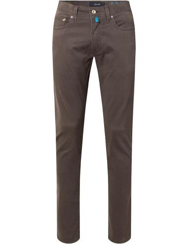 Pantalón Pierre Cardin Hombre 5 Bolsillos Futureflex Burdeos - Tejido Elástico
