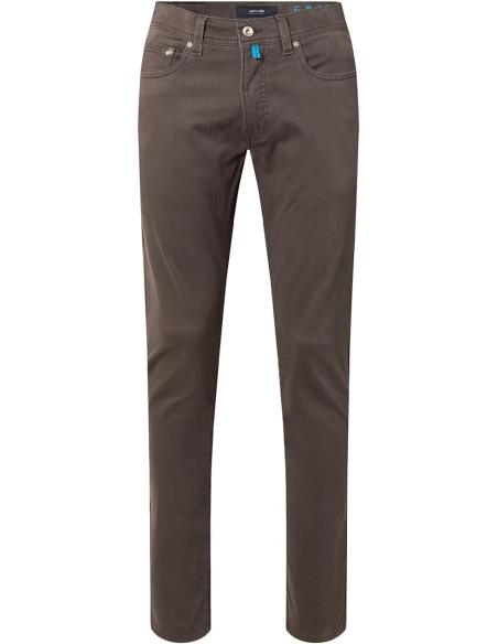 Pantalón Pierre Cardin Hombre 5 Bolsillos Futureflex Burdeos - Tejido Elástico