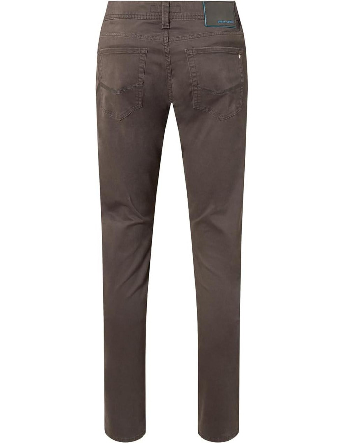 Pantalón Pierre Cardin Hombre 5 Bolsillos Futureflex Burdeos - Tejido Elástico