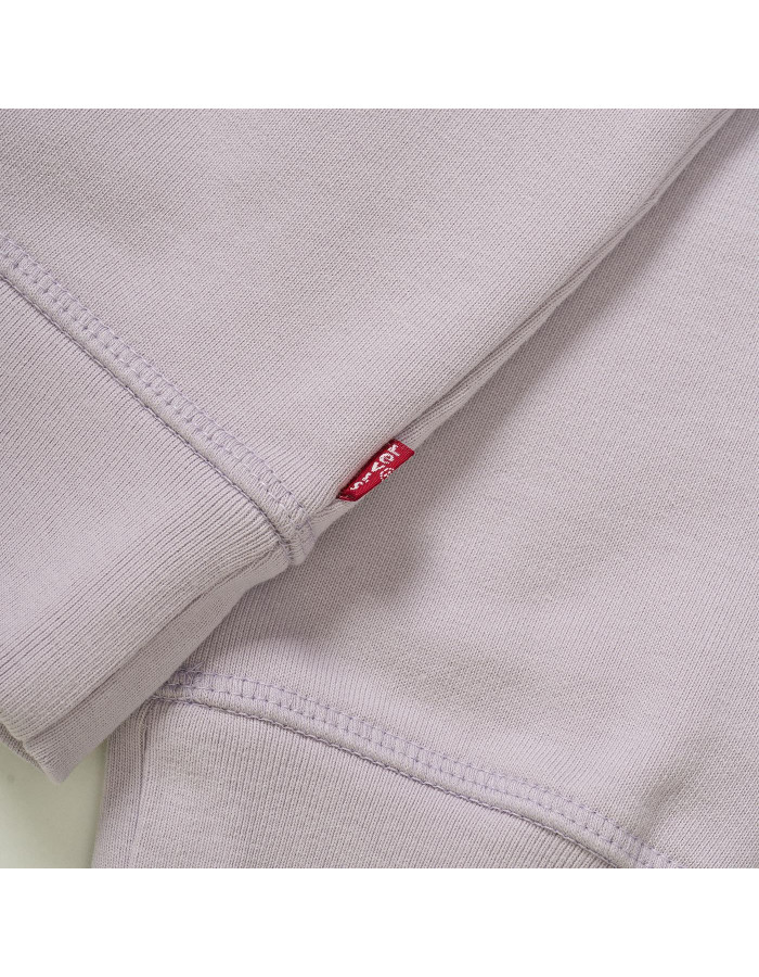Sudadera Levi's Graphic Standard Hoodie Gris - Capucha y Logo Blanco para Mujer