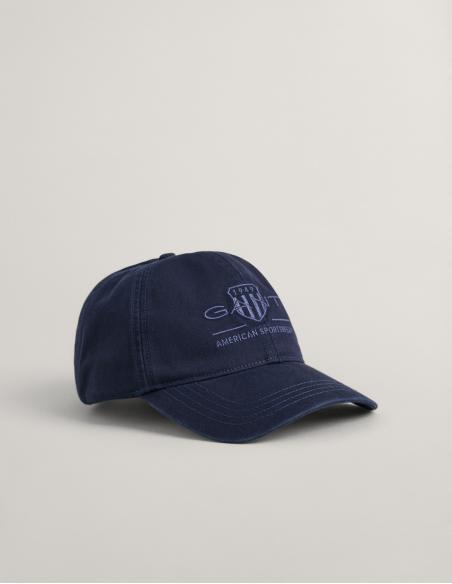 GORRA GANT LOGO AL TONO AZUL MARINO
