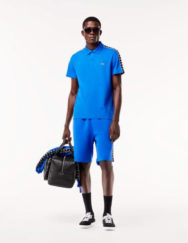 POLO LACOSTE DE PIQUÉ ELÁSTICO CON RAYA Y LOGO POLO LACOSTE DE PIQUÉ ELÁSTICO CON RAYA Y LOGO