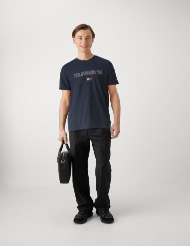 CAMISETA TOMMY TEE 85 AZUL MARINO