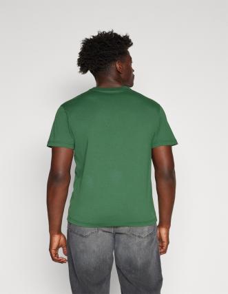 CAMISETA EN TEJIDO DE PUNTO DE ALGODÓN DE EFECTO PIQUÉ CON ESLOGAN 2