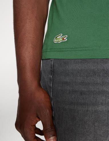Camiseta Lacoste Hombre Algodón Piqué con | Manzanos Moda