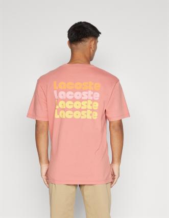 CAMISETA EFECTO LAVADO EN DEGRADÉ CON ESTAMPADO LACOSTE 2