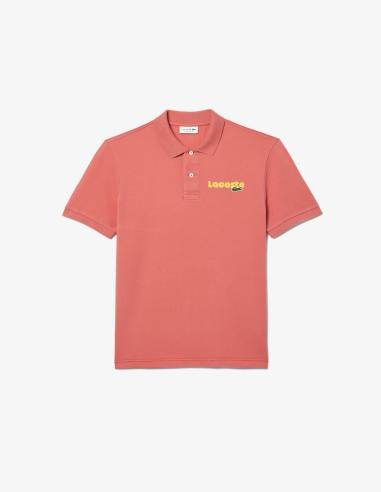 POLO ORIGINAL L.12.12 CON EFECTO LAVADO EN PIQUÉ DE ALGODÓN CORAL POLO ORIGINAL L.12.12 CON EFECTO LAVADO EN PIQUÉ DE ALGODÓN CORAL