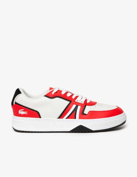 Zapatillas Lacoste rojas y blancas