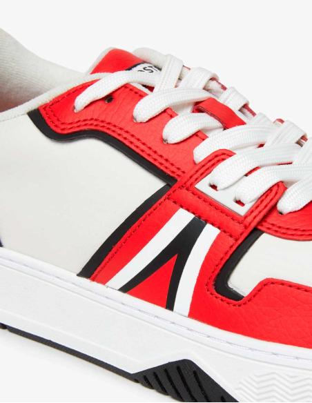 Zapatillas Lacoste rojas y negras