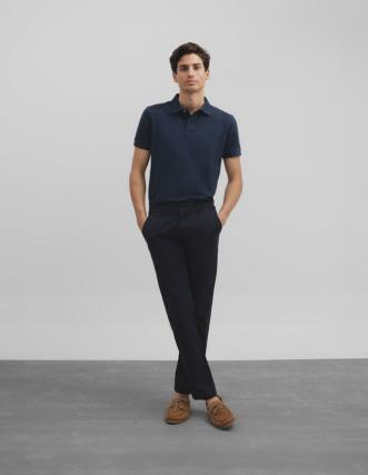 Pantalón chino azul marino Silbon | Estilo masculino sofisticado