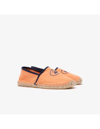 Lacoste Alpargata Naranja: Calzado de hombre con estilo 2