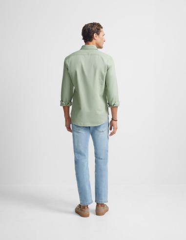 Camisa Silbon Sport Verde - Micro Piqué | ¡Estilo deportivo irresistible! Camisa Silbon Sport Verde - Micro Piqué | ¡Estilo deportivo irresistible!