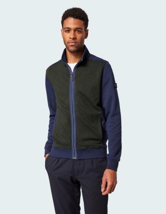 Cardigan Pierre Cardin Sudadera Bicolor Verde - Chaqueta Punto Mujer Cremallera