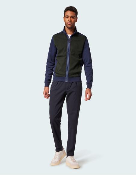 Cardigan Pierre Cardin Sudadera Bicolor Verde - Chaqueta Punto Mujer Cremallera