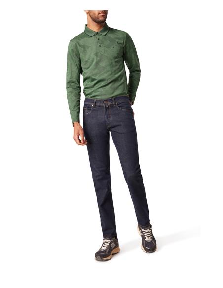 Vaqueros Pierre Cardin Lyon Hombre - Corte Cónico Ajuste Medio - Algodón Elástico