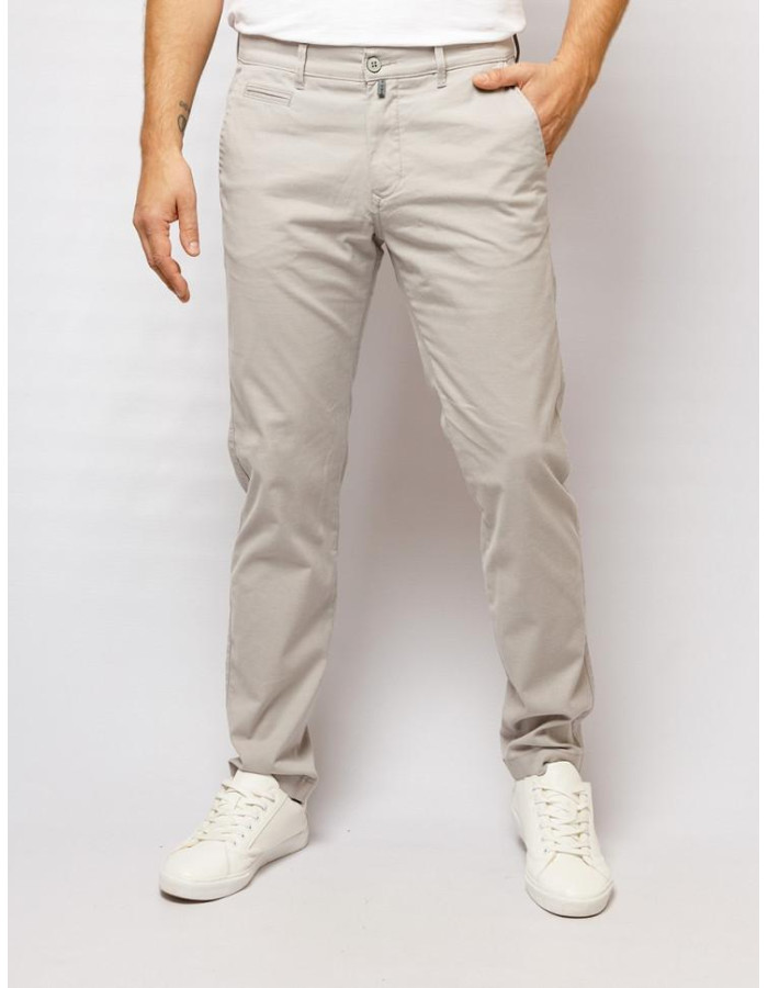 Pantalón Chino Pierre Cardin Hombre Color Piedra - Elegante y Cómodo