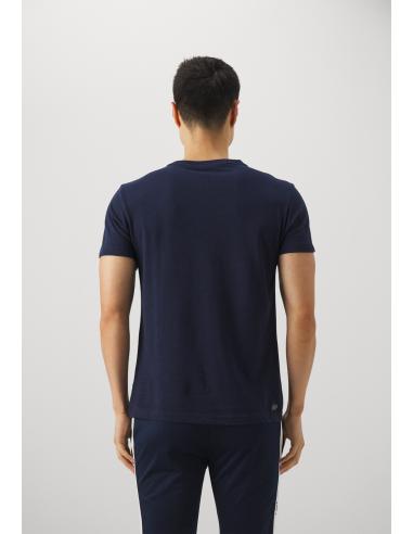Camiseta Lacoste Logo Grande Ultra Dry Azul Marino Camiseta Lacoste Logo Grande Ultra Dry Azul Marino