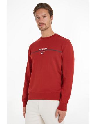 TOMMY HILFIGER Camisa Stripe Terr Dark Magma