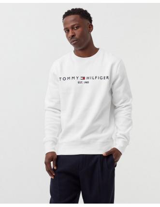 Sudadera Tommy Hilfiger: Elegancia en Blanco