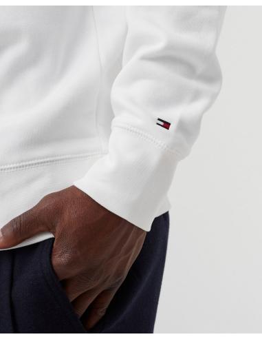 Sudadera Tommy Hilfiger: Elegancia en Blanco Sudadera Tommy Hilfiger: Elegancia en Blanco
