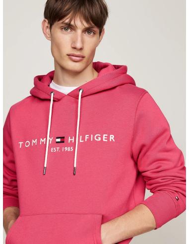 Sudadera Rosa Tommy Hilfiger con Logo Sudadera Rosa Tommy Hilfiger con Logo