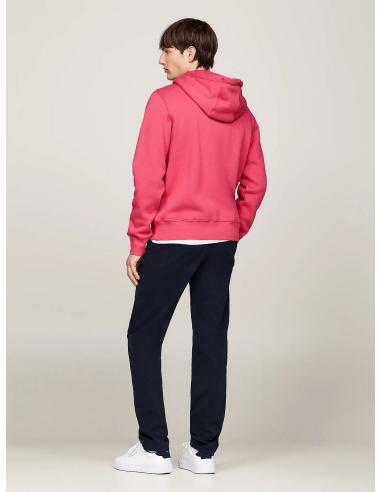 Sudadera Rosa Tommy Hilfiger con Logo Sudadera Rosa Tommy Hilfiger con Logo