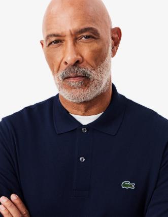 Polo Lacoste Azul Marino Manga Larga 2
