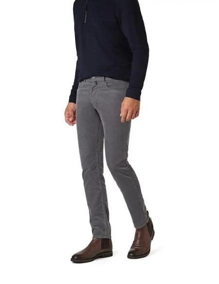 Pantalón Pierre Cardin Lyon Gris - 5 Bolsillos Hombre Casual Elegante
