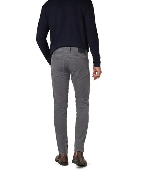 Pantalón Pierre Cardin Lyon Gris - 5 Bolsillos Hombre Casual Elegante