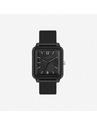 Reloj Lacoste Silicona Negro - Elegancia Moderna