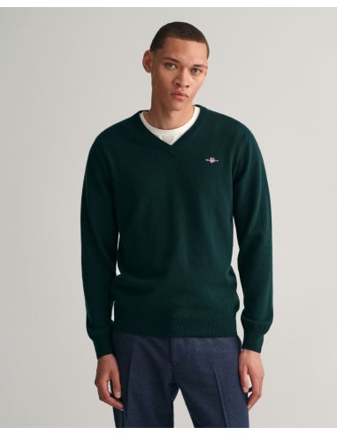 Suéter Gant Verde de Lana Exclusiva