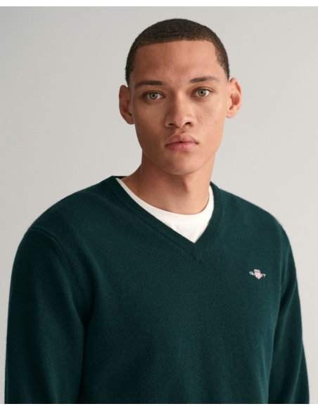 Suéter Gant Verde de Lana Exclusiva