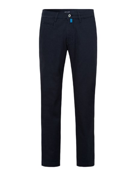 Pantalón Chino Pierre Cardin Lyon Azul Marino Hombre Regular Fit Futureflex Algodón