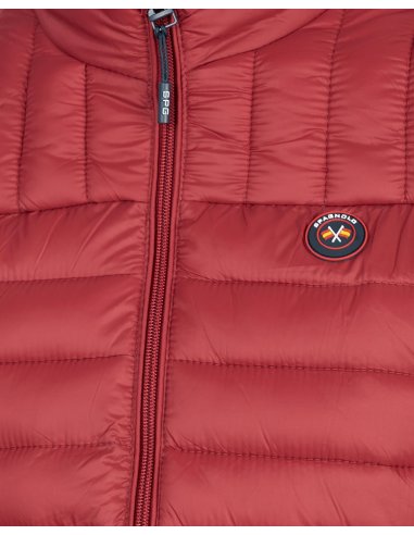 Cazadora Spagnolo Burdeos Acolchada y Elegante