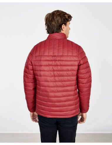 Cazadora Spagnolo Burdeos Acolchada y Elegante