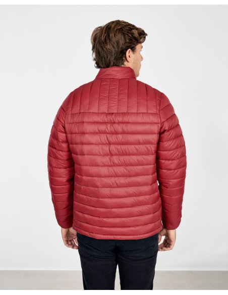 Cazadora Spagnolo Burdeos Acolchada y Elegante