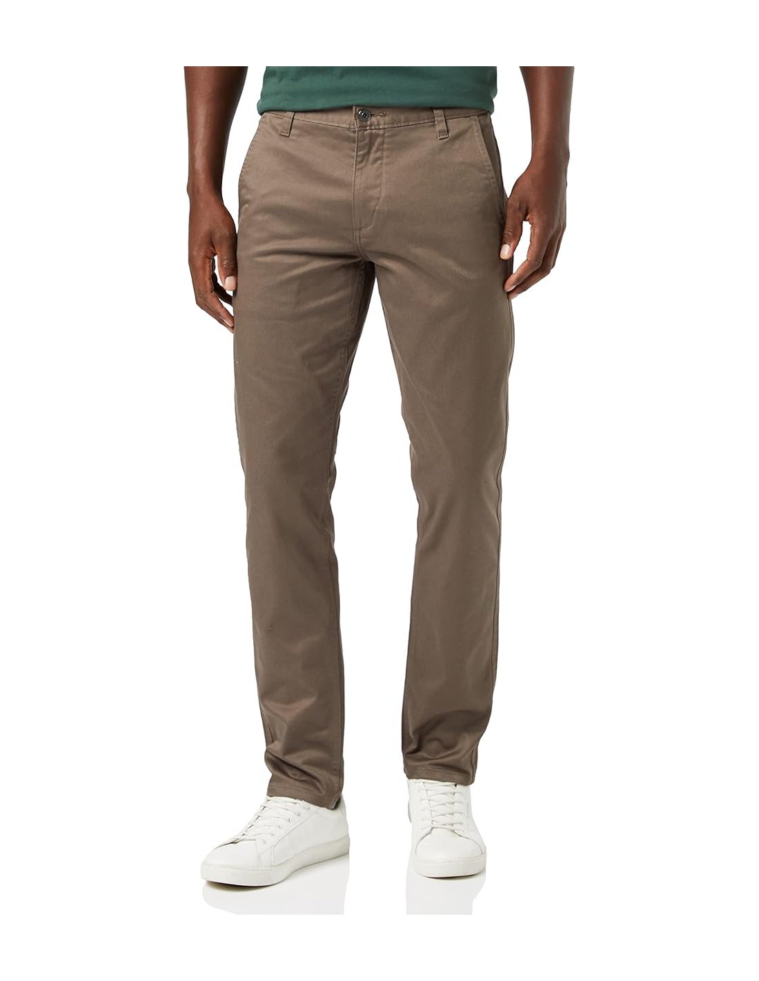 CHINO DOCKERS WASHED KHAKI SKI MARRON