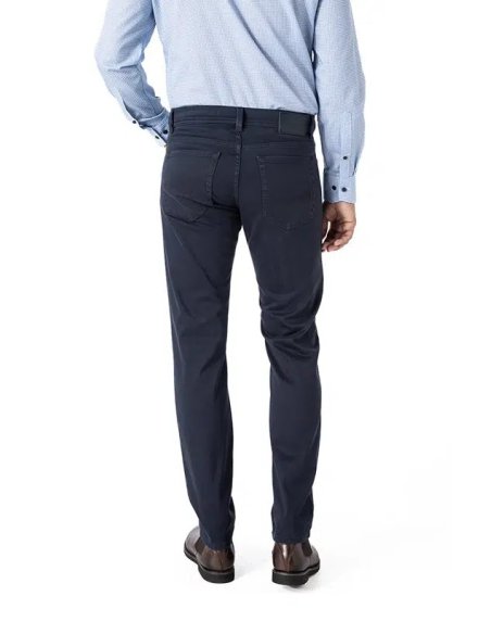 Pantalón Pierre Cardin Lyon Azul Marino - Vaquero 5 Bolsillos Hombre Elegante