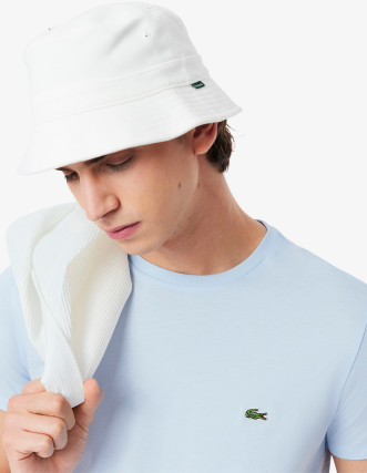 Camiseta Lacoste Azul Básica de Algodón 2